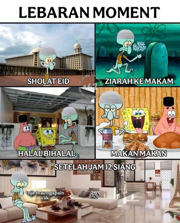 meme Lebaran (instagram.com/rakyat_plus_62)