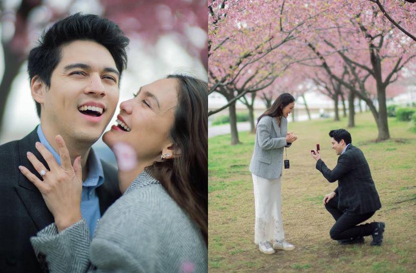 Luna Maya Bagikan Foto Maxime Berlutut Berikan Cincin, Dilamar?