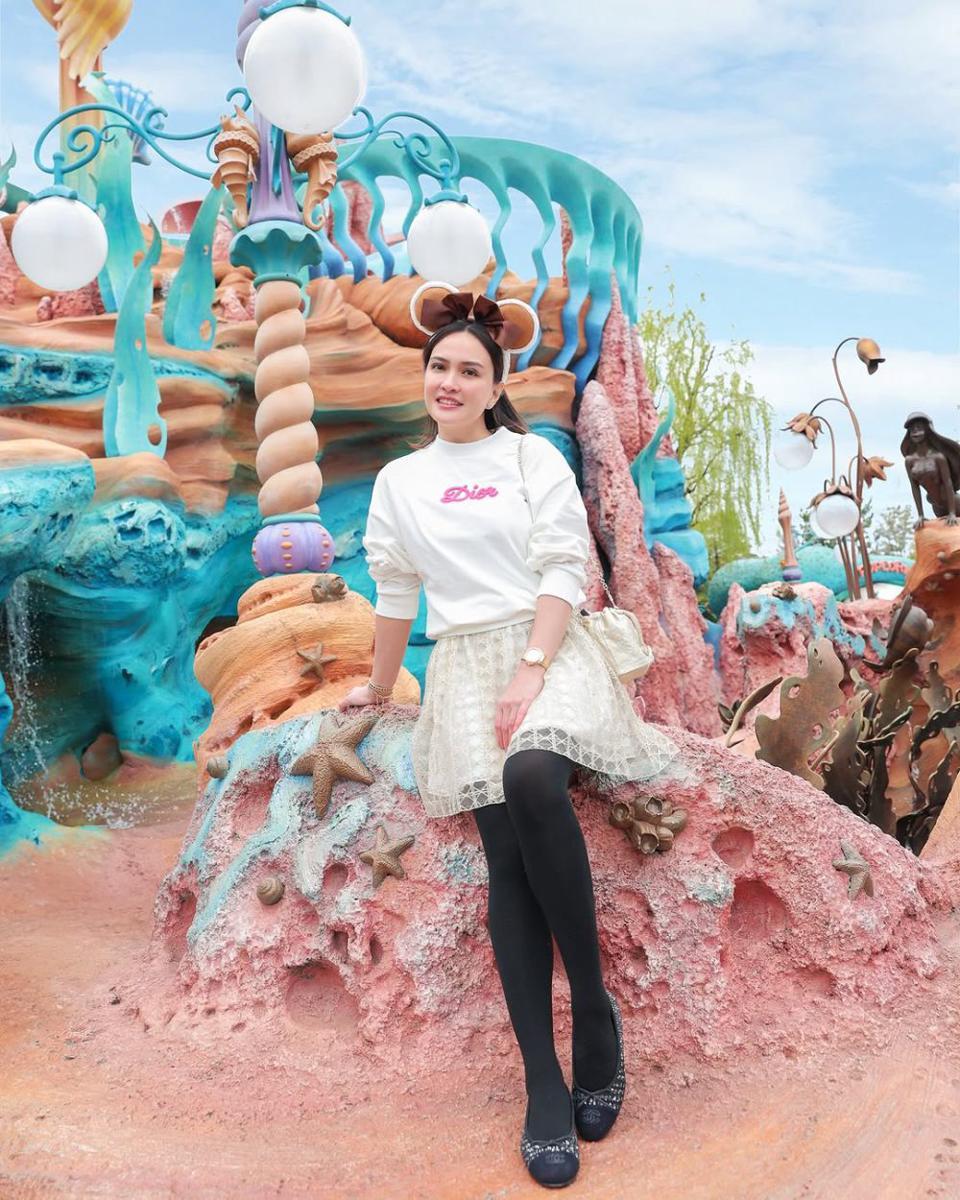 Shandy Aulia dan anak liburan di Jepang (instagram.com/shandyaulia)