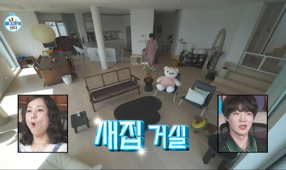 potret rumah baru Key SHINee (dok. I Live Alone/MBC)