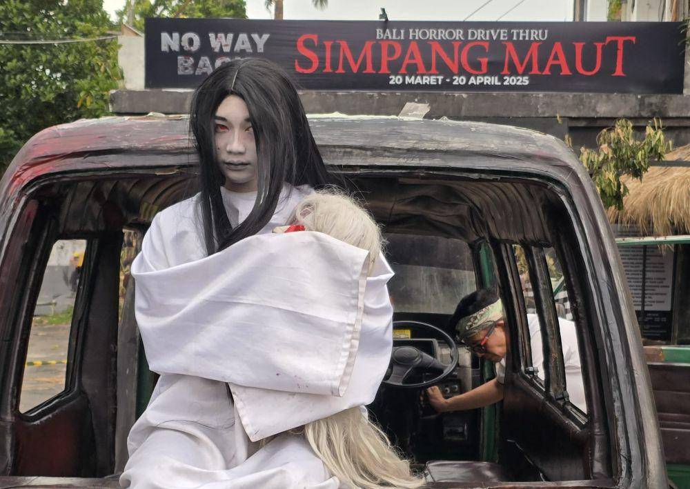 Suasana di wahana rumah hantu Simpang Maut. (dok. Rumah Hantu Indonesia)