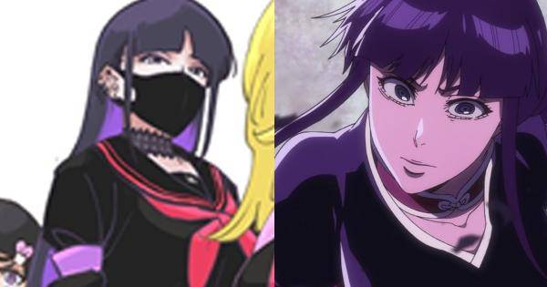 Nemu versi pelajar dan shinigami