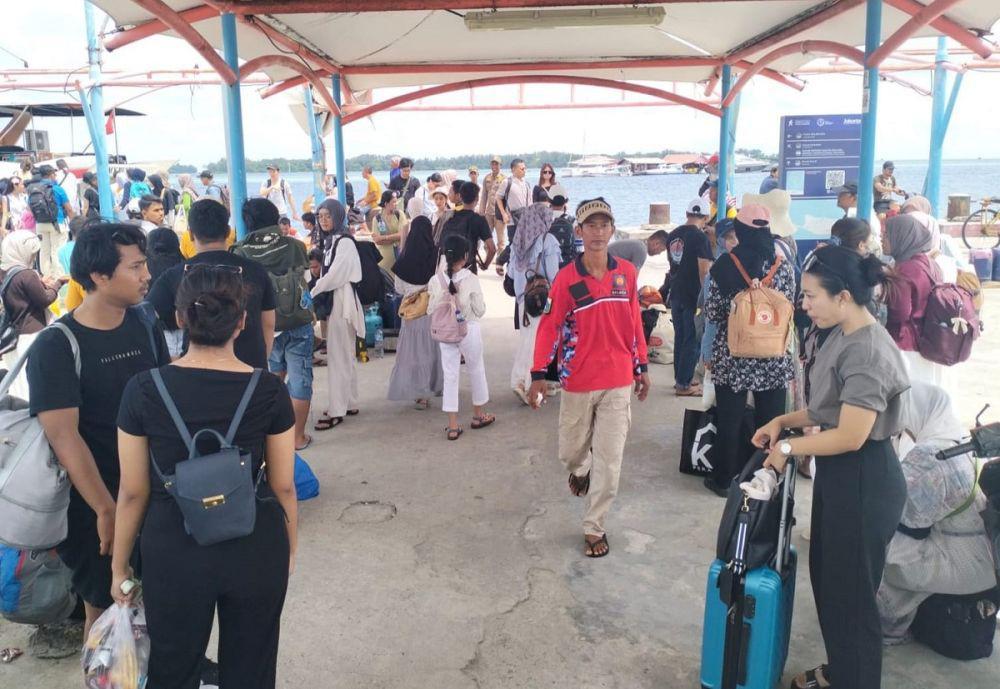 Hari Kedua Lebaran, 4.627 Wisatawan Kunjungi Kepulauan Seribu