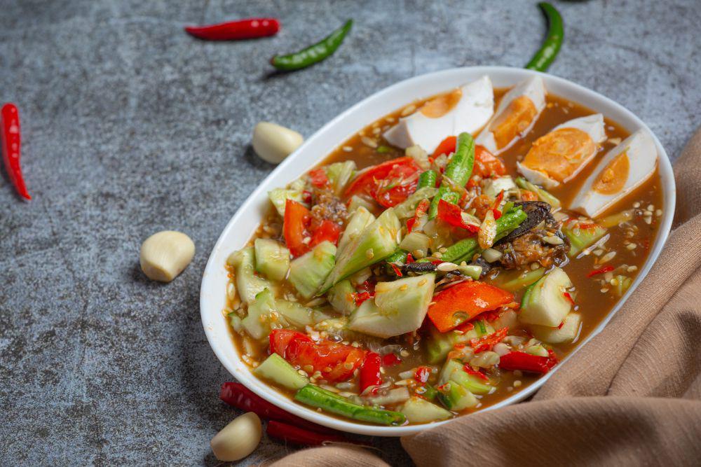 Resep Sambal Matah Terong Hijau yang Viral, Pedas dan Gurihnya Nagih!