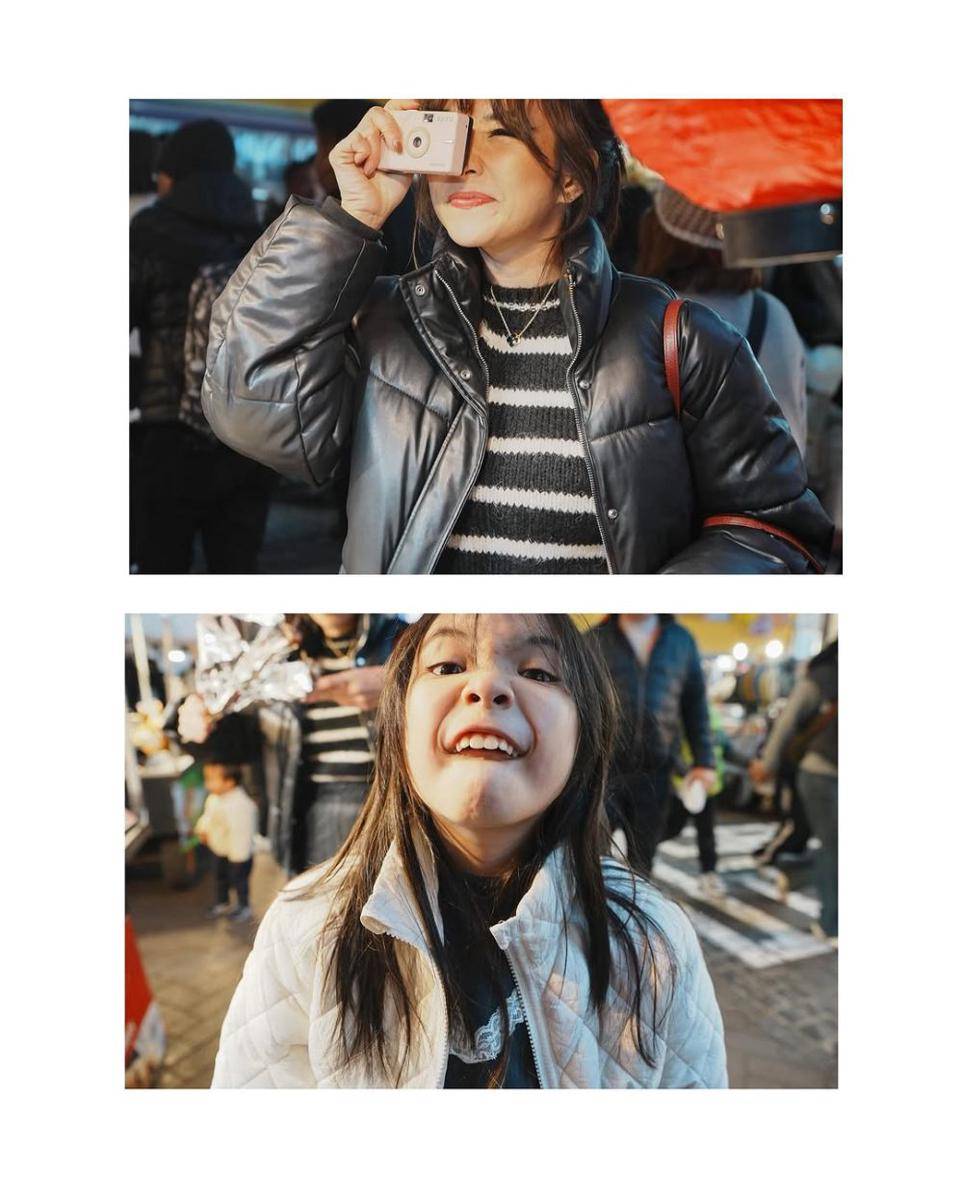 potret Gisella Anastasia kulineran di Myeongdong (instagram.com/gadiiing)