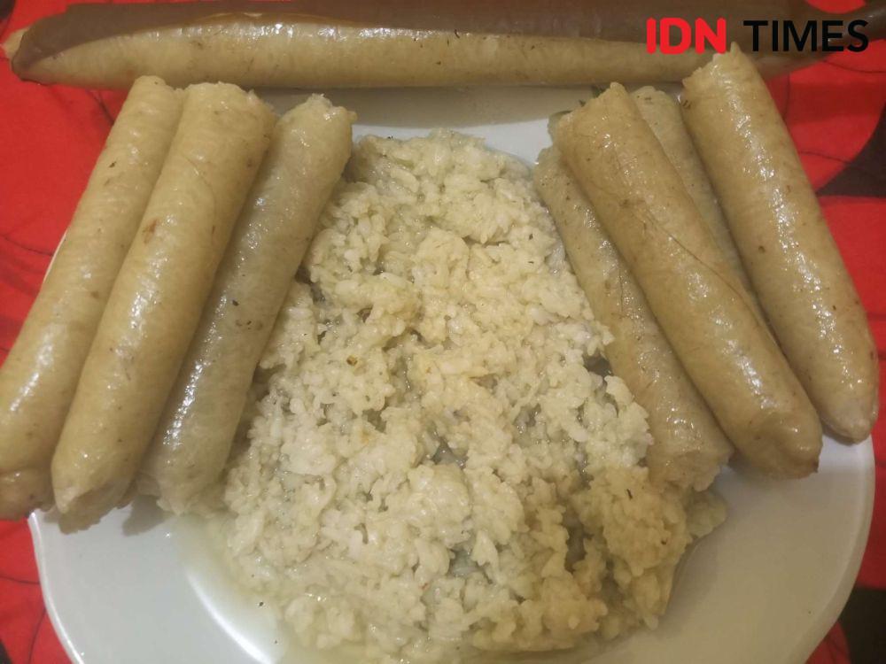 Cerita Lebaran: Berburu Poteng Jaje Tujak Makanan Khas Lombok