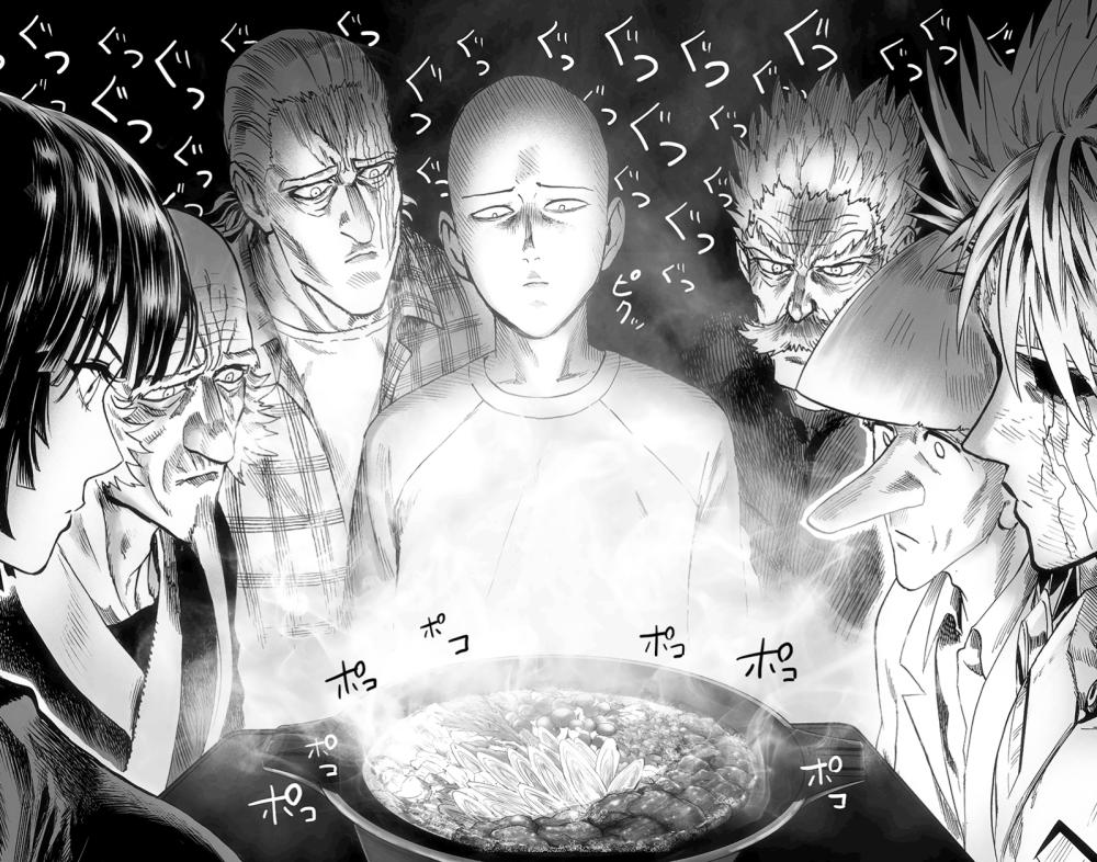 Cuplikan manga One Punch Man (dok.Shueisha/One Punch Man)