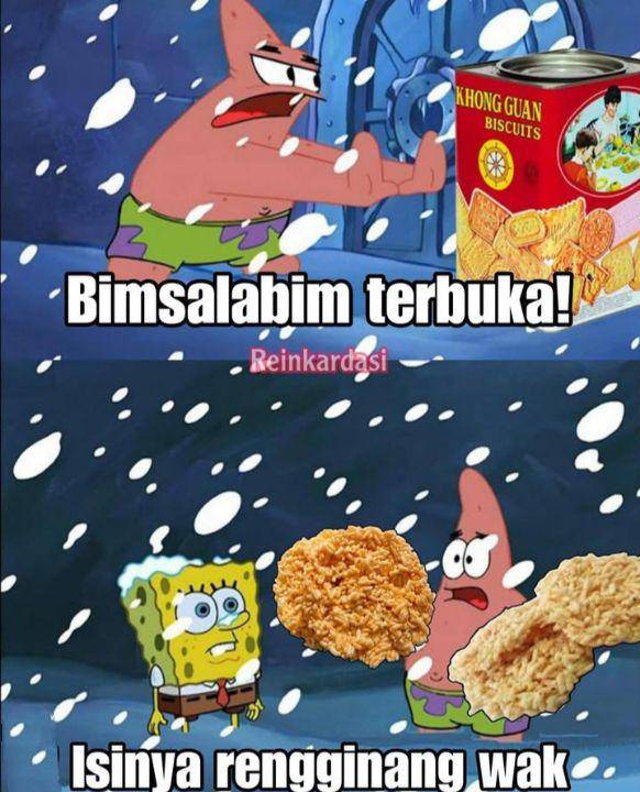 meme Lebaran (instagram.com/lawakscience)