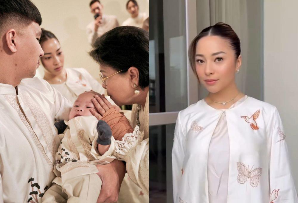 7 Gaya Nikita Willy di Akikah Anak Keduanya, Elegan
