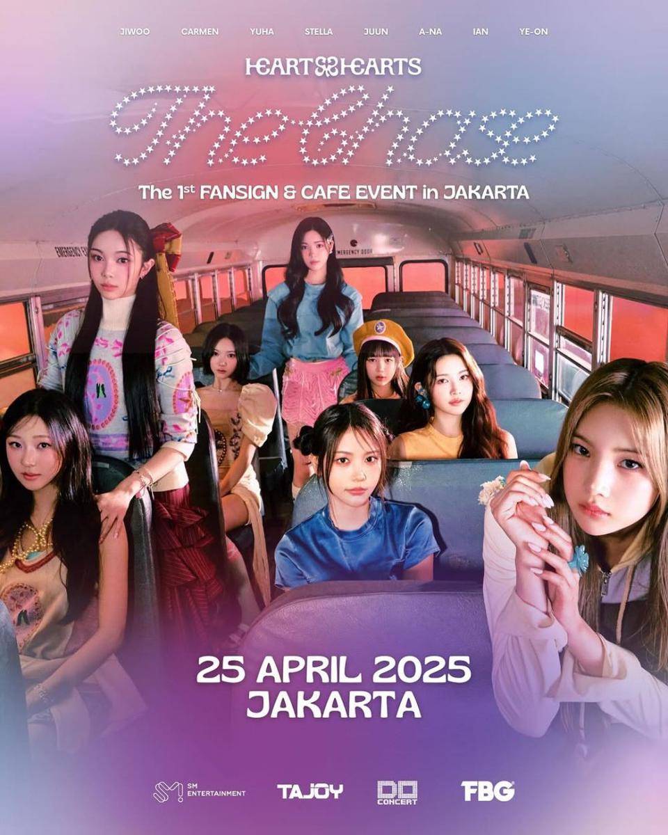 poster acara Hearts2Hearts (instagram.com/flabbergastproductions)