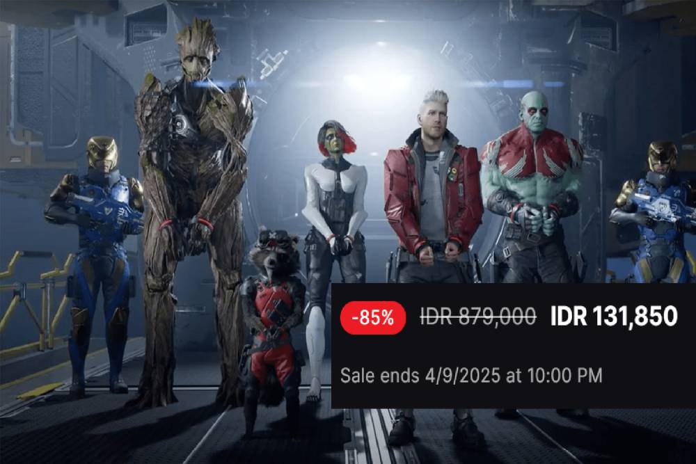 penampilan para anggota Guardians of the Galaxy (dok. Square Enix/Marvel's Guardians of the Galaxy)