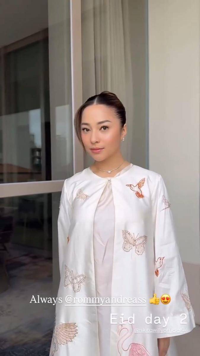Gaya Nikita Willy di Akikah Anak Keduanya (instagram.com/yorafebrina)