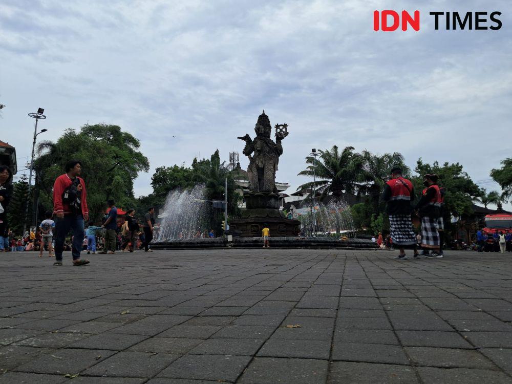 Ilustrasi Kota Denpasar, Catur Muka. (IDN Times/Irma Yudistirani)