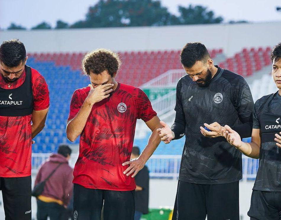 Para pemain Arema FC saat mulai berlatih di Stadion Kanjuruhan. (Dok. Media Officer Arema FC)