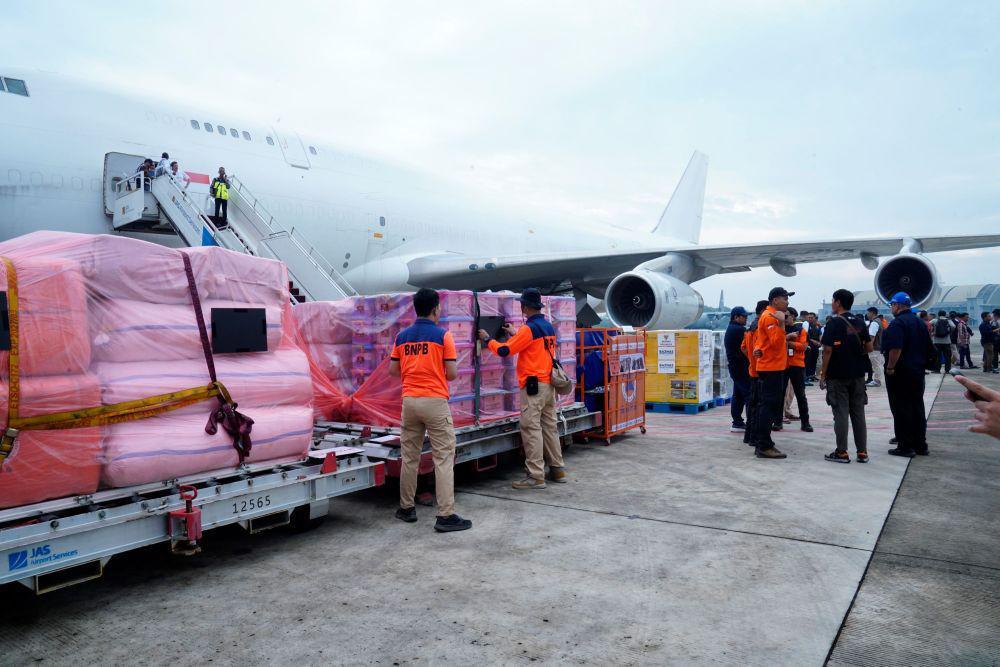 Indonesia Kembali Kirim 124 Ton Bantuan ke Myanmar