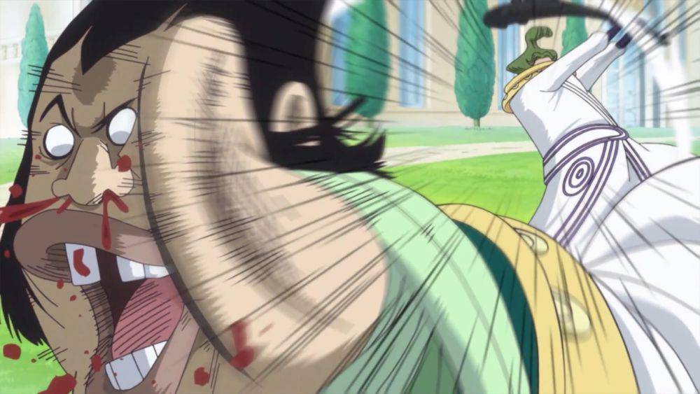 Mjosgard vs Charlos (dok. Toei Animation/One Piece)