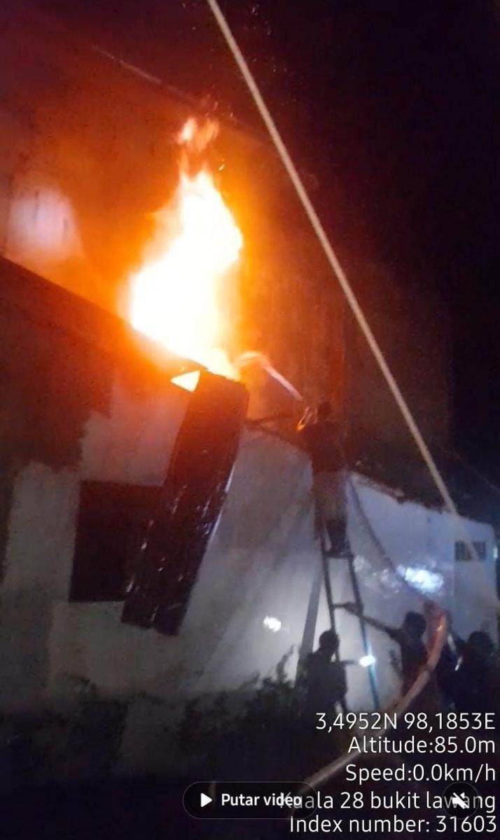 Kebakaran di Langkat, Ibu dan Anak Meninggal Dunia