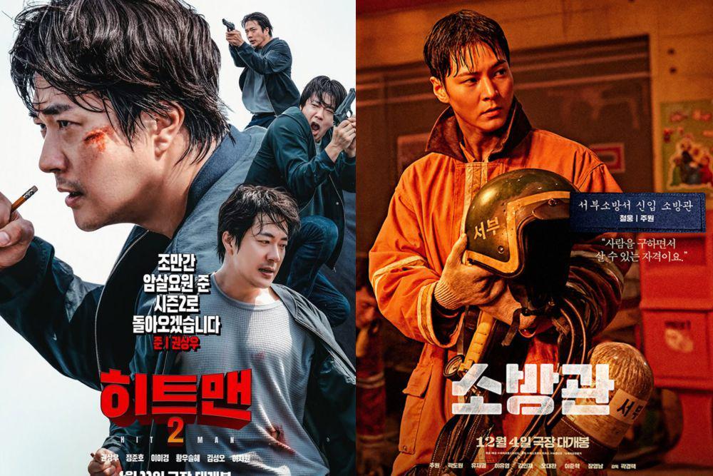 6 Film Korea Terlaris pada Kuartal Pertama 2025, Hitman 2 Memimpin