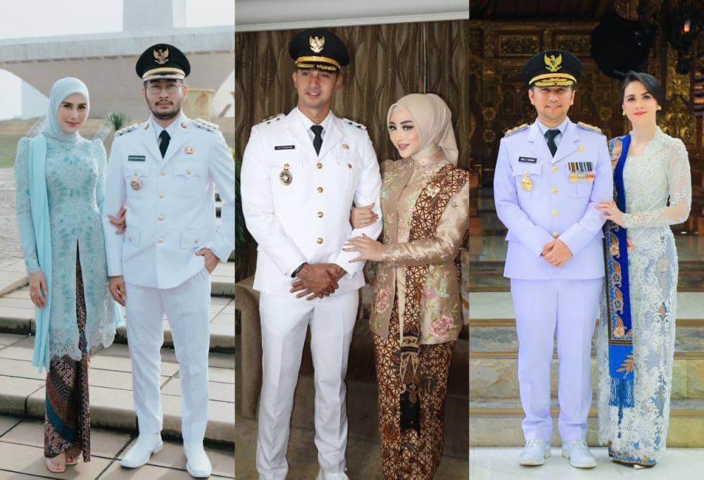 10 Adu Gaya Kebaya Istri dari Seleb yang Menjabat Kepala Daerah