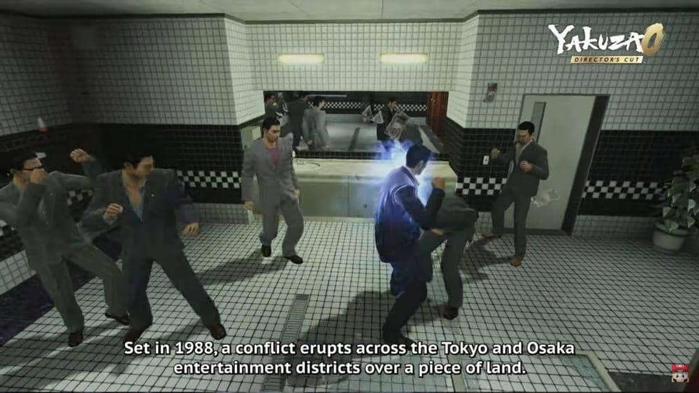 cuplikan gameplay Yakuza 0: Director's Cut