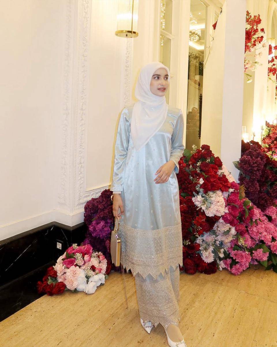 Outfit halal bi halal ala Cut Intan Nabila (instagram.com/cut.intannabila)