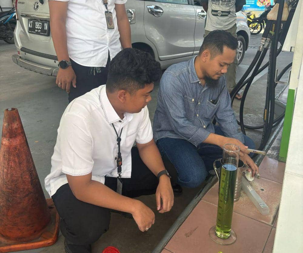 Polresta Balikpapan Sidak SPBU, Klaim BBM Pertalite dan Pertamax Aman
