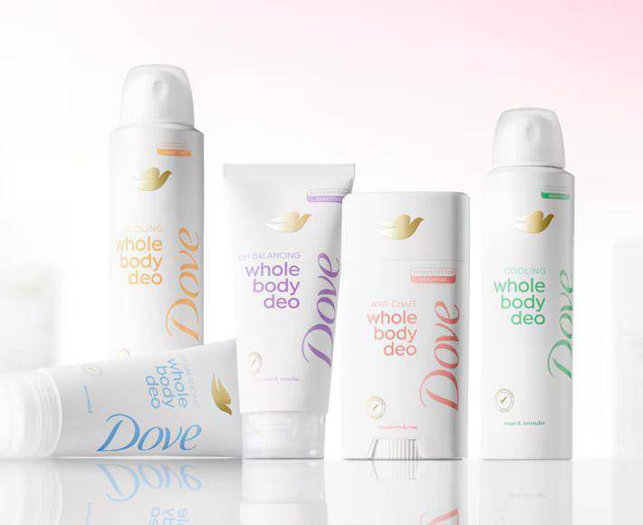 Ilustrasi whole-body deodorant merek Dove (dok. Dove)