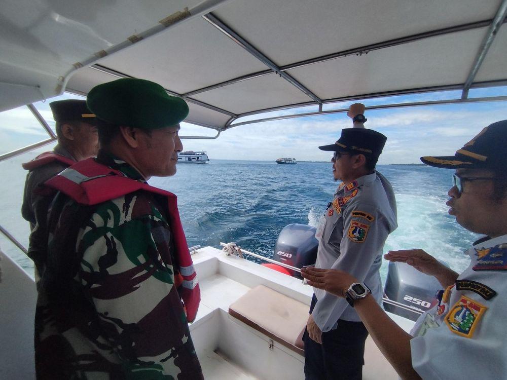 Sudinhub Lakukan Pengawasan Lalu Lintas Laut di Kepulauan Seribu
