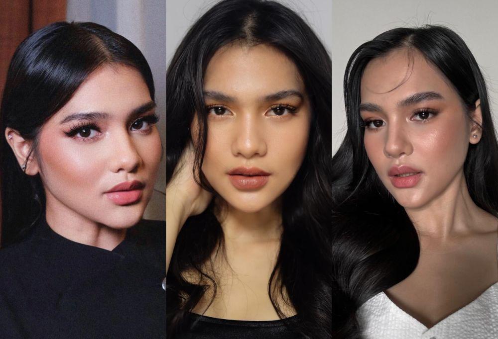 8 Inspirasi Makeup Davina Karamoy, Soft Glam Look!