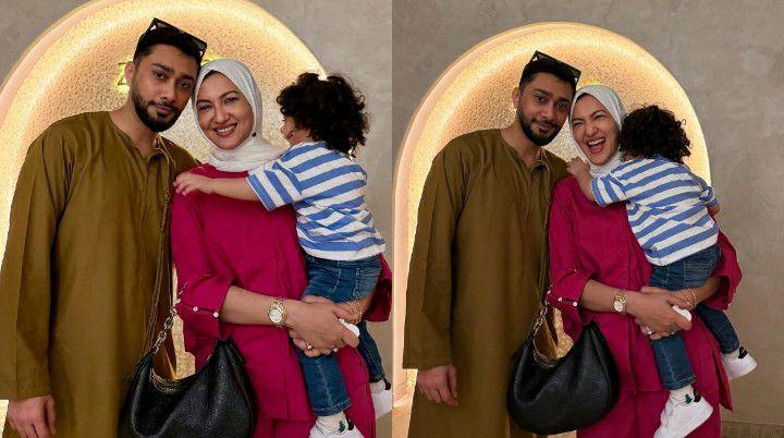8 Momen Artis India Gauahar Khan Rayakan Lebaran, Anggun Memakai Hijab