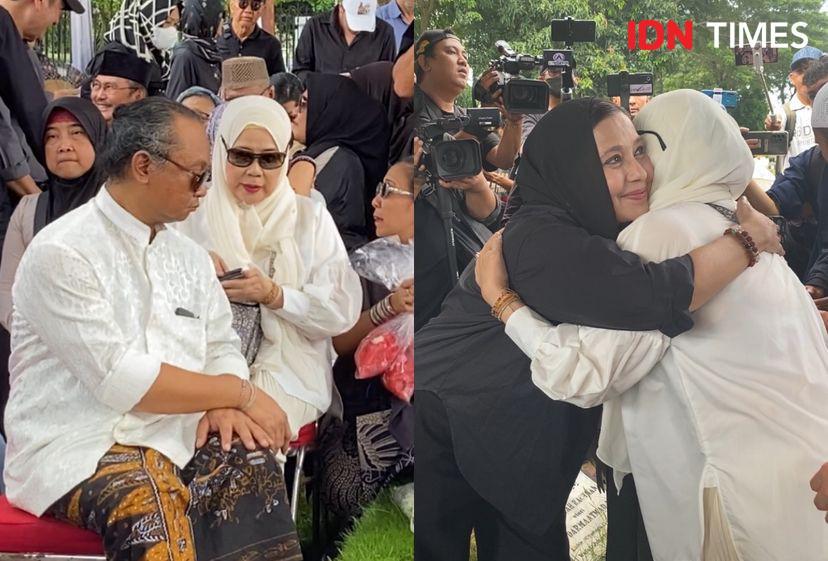 Rekan Artis di Pemakaman Ray Sahetapy, Antar ke Peristirahatan Akhir