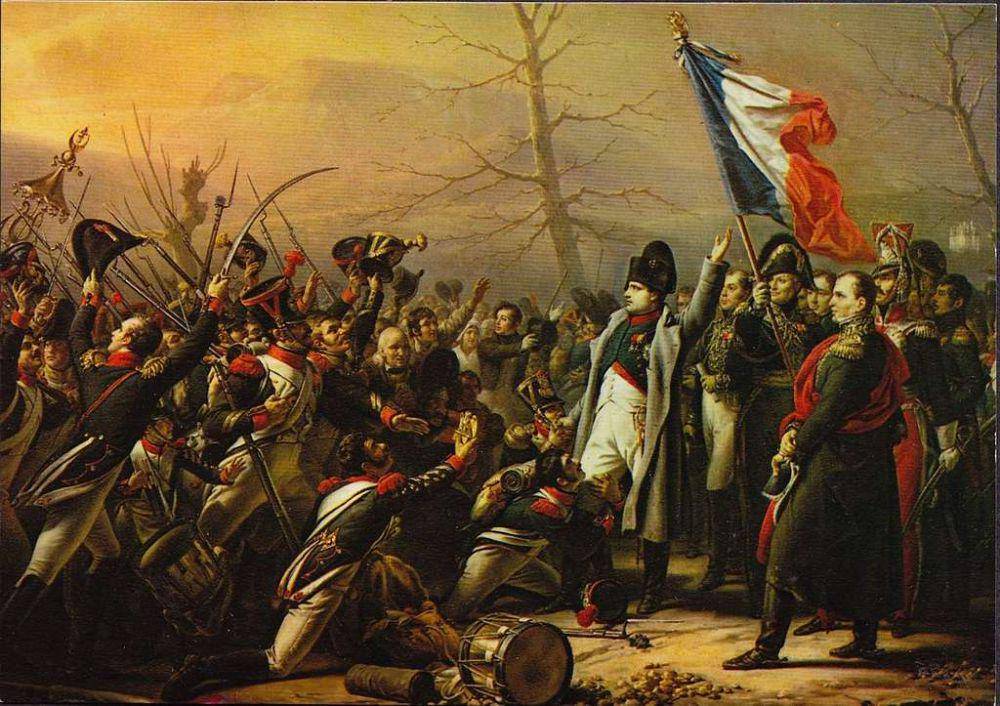 lukisan Napoleon Bonaparte dan pasukannya (picryl.com/David Chandler)