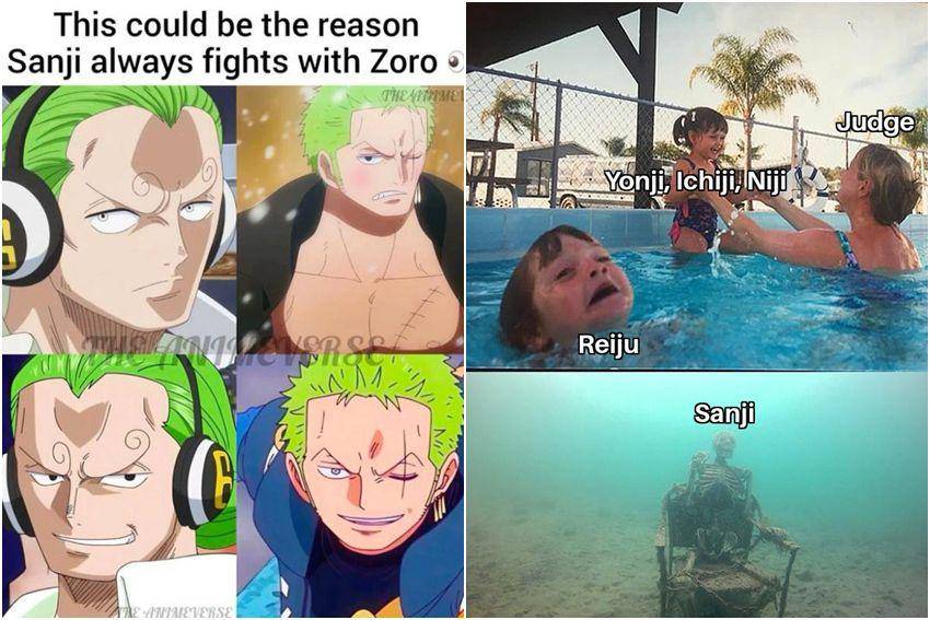 8 Meme Keluarga Vinsmoke, Kocaknya Sanji hingga Kejinya Judge
