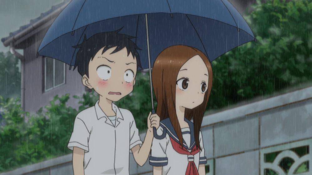 cuplikan dari anime Teasing Master Takagi-san (2018) (dok. Shin-Ei Animation)
