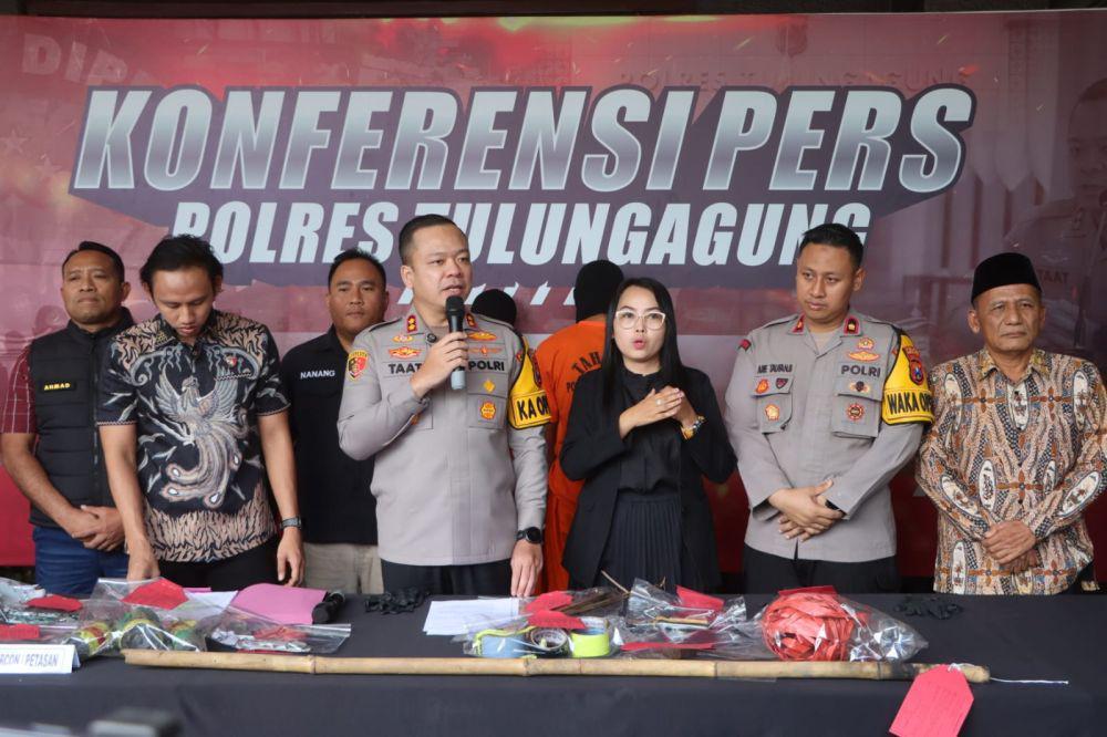 Ledakan Petasan di Tulungagung, 7 Remaja Ditetapkan Jadi Tersangka
