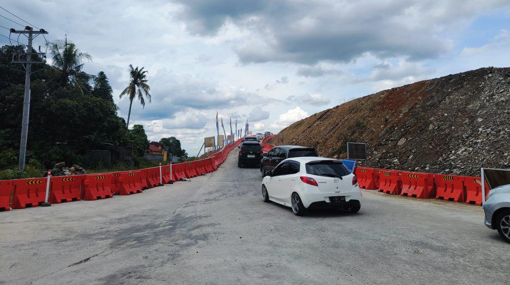 Dipadati Kendaraan, Operasional Entry Tol Tamanmartani Diperpanjang