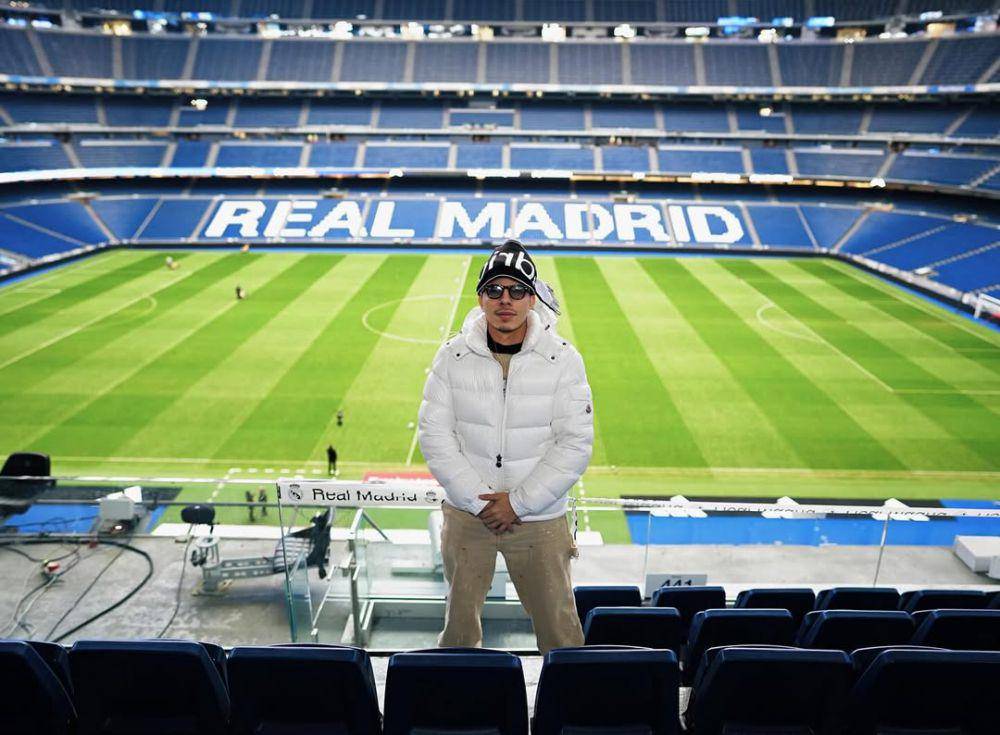 Atta Halilintar ke Stadion Real Madrid (Instagram.com/attahalilintar)