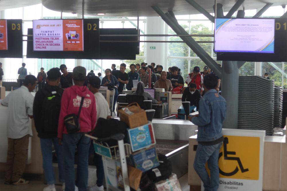 Bandara SAMS Sepinggan mencatat pertumbuhan pemudik. (Dok. Angkasa Pura )