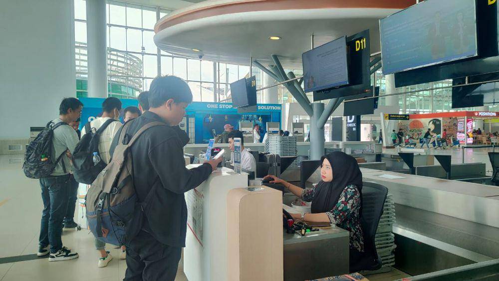 Ilustrasi pelayanan di Bandara SAMS Sepinggan. (Dok. Istimewa)