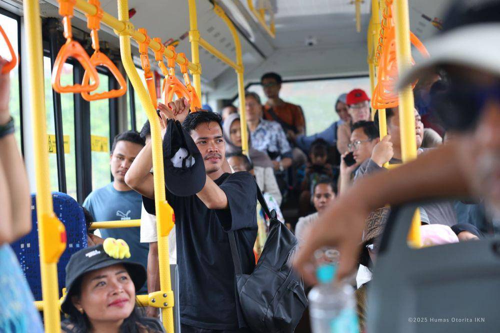 Kunjungan ke IKN terus meningkat selama libur Lebaran 2025. (Dok. Humas OIKN)