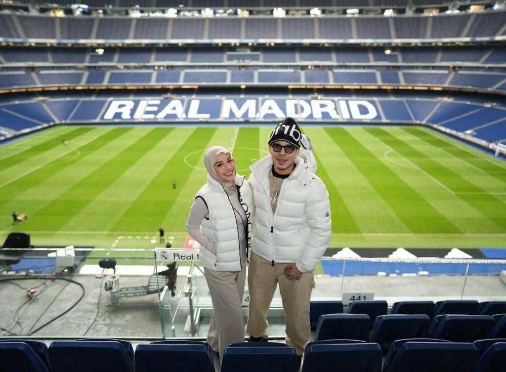 Atta Halilintar ke Stadion Real Madrid (Instagram.com/attahalilintar)