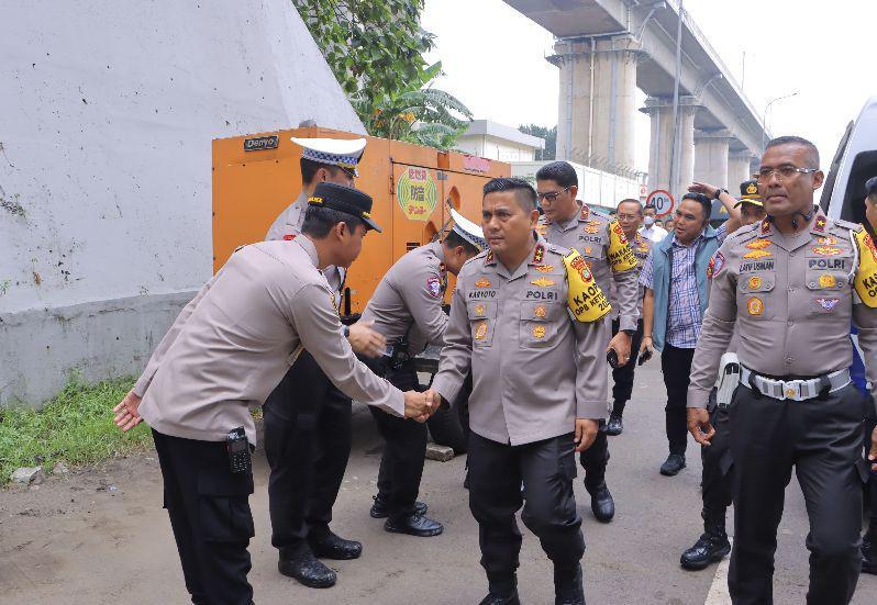 Cek Tol Japek, Kapolda Metro Perintahkan Arus Balik Jadi Prioritas