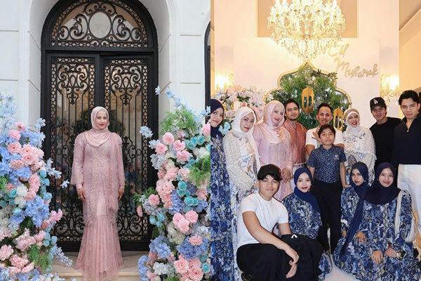 7 Potret Tasyi Athasyia Gelar Open House Lebaran 2025, Mewah!