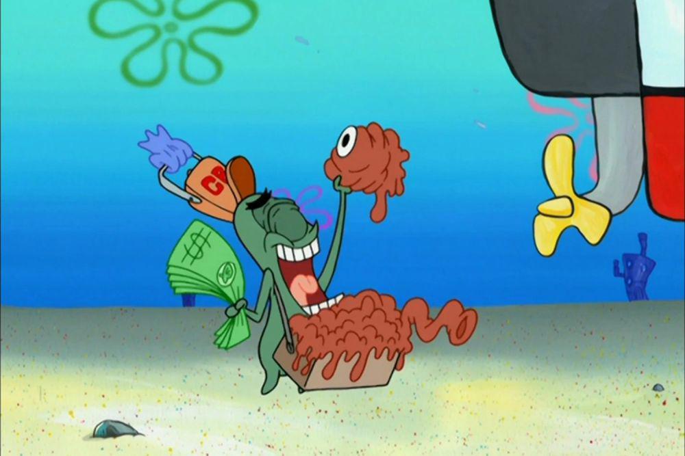 5 Kejahatan Plankton yang Gak Kita Sadari dalam Kartun SpongeBob