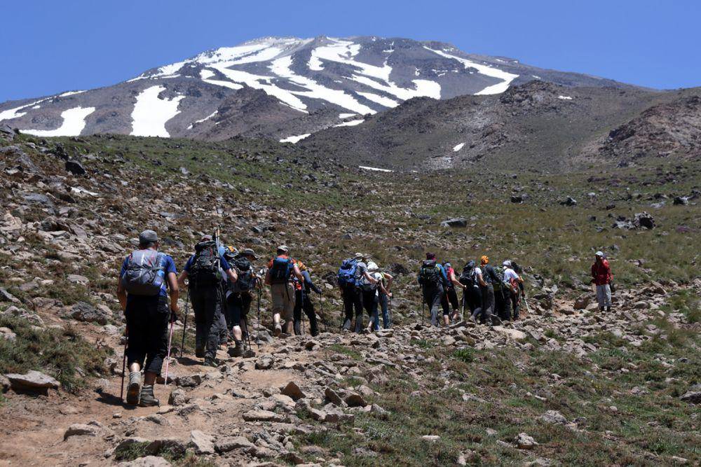 potret sekelompok pendaki Gunung Damavand (commons.wikimedia.org/Gidas)