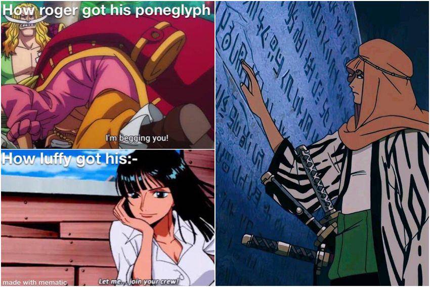 8 Meme Kocak Poneglyph One Piece, Zoro kok Bisa Baca?