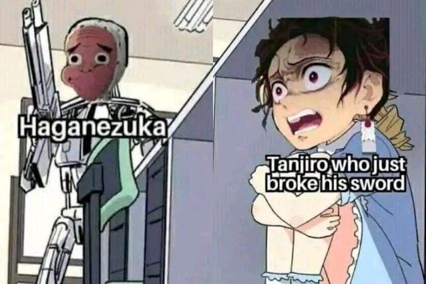 8 Meme Haganezuka Demon Slayer, Pengrajin Pedangnya Tanjiro