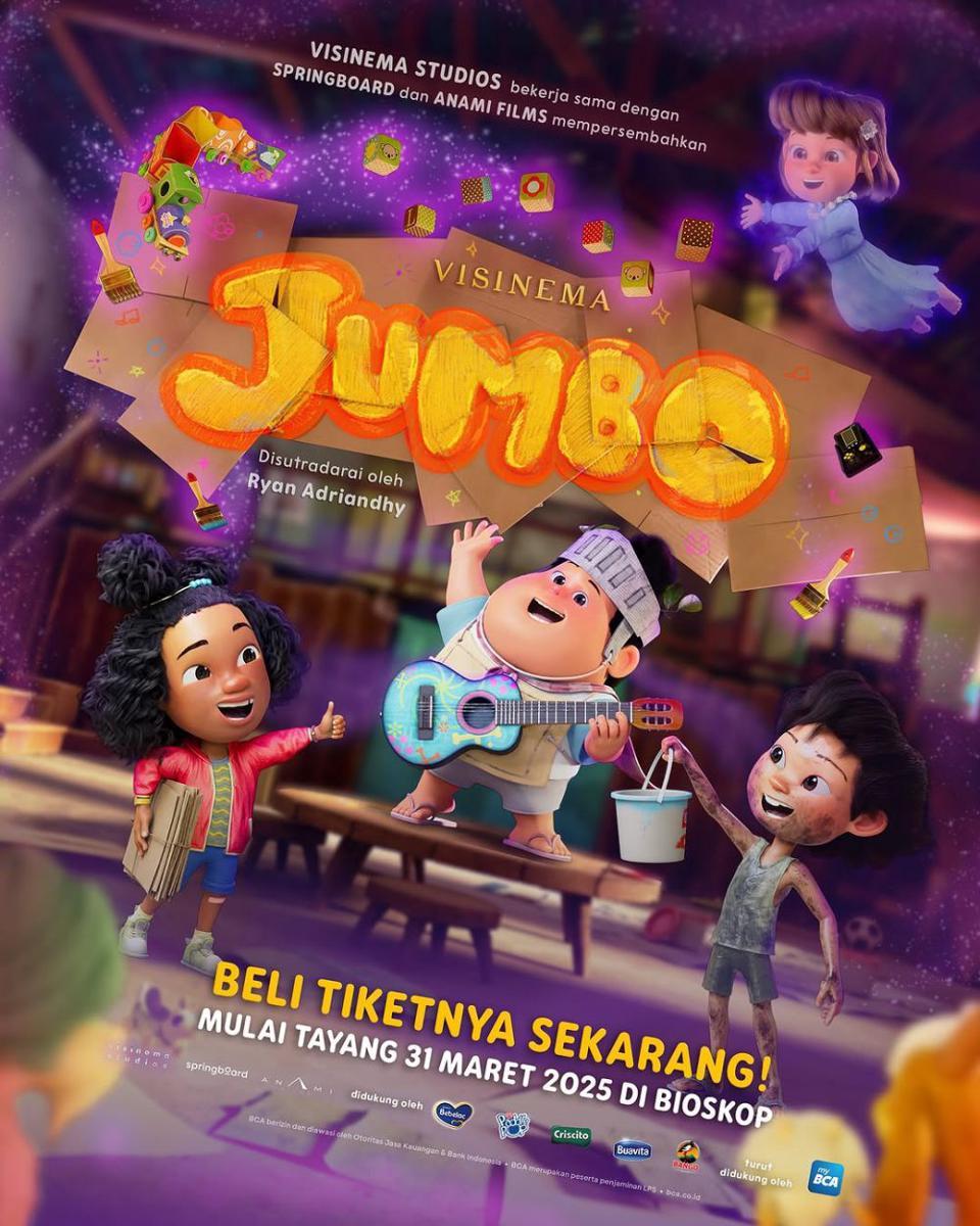 3 Fakta Soundtrack Film Jumbo, Judulnya Ada yang Unik!