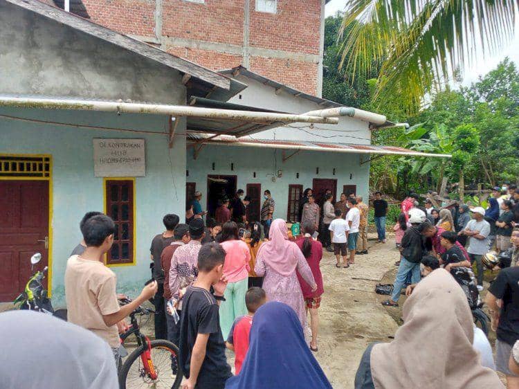 (Lokasi penemuan jasad pria sebatang kara di kontrakan yang berada di Lubuk Linggau) IDN Times/istimewa