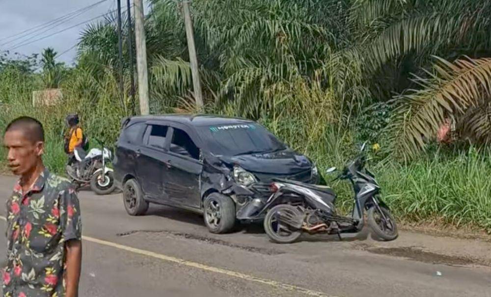 (Kondisi kendaraan yang terlibat kecelakaan di Jalan Sekayu-Lubuk Linggau) IDN Times/istimewa